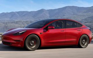 Voiture modèle Tesla